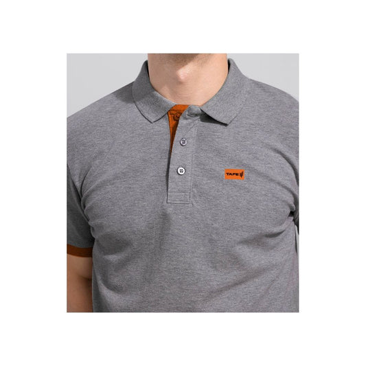 Melange steel T-shirt