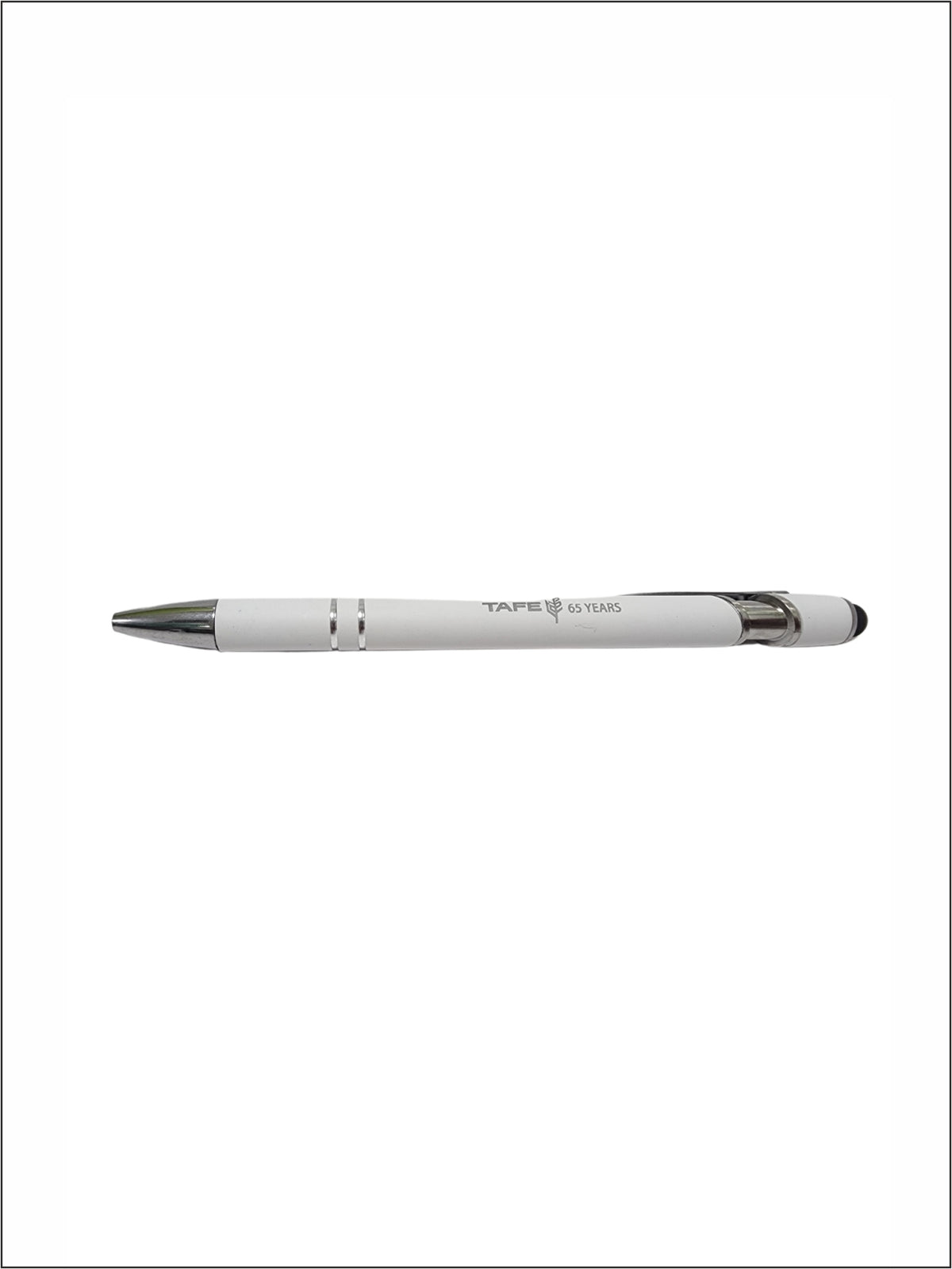 Snow white blue pen
