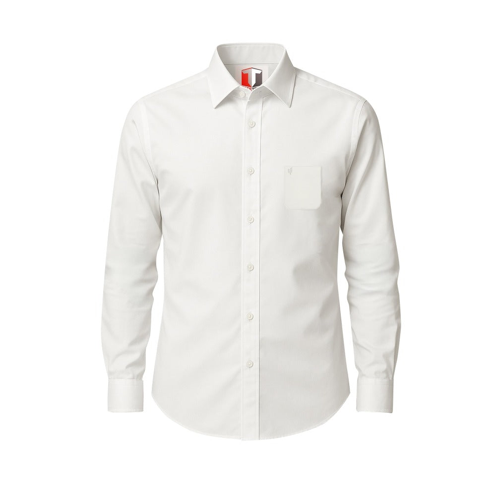 White formal shirt for office