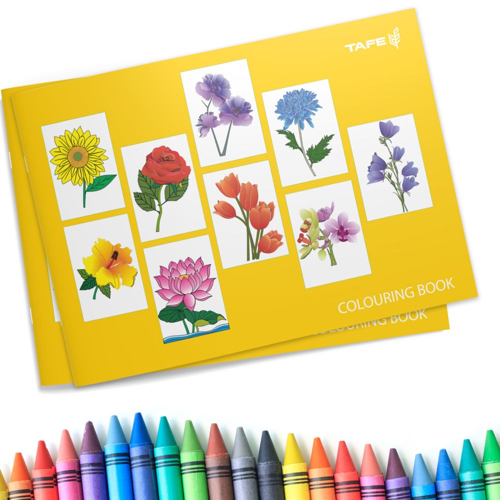 Wax crayons